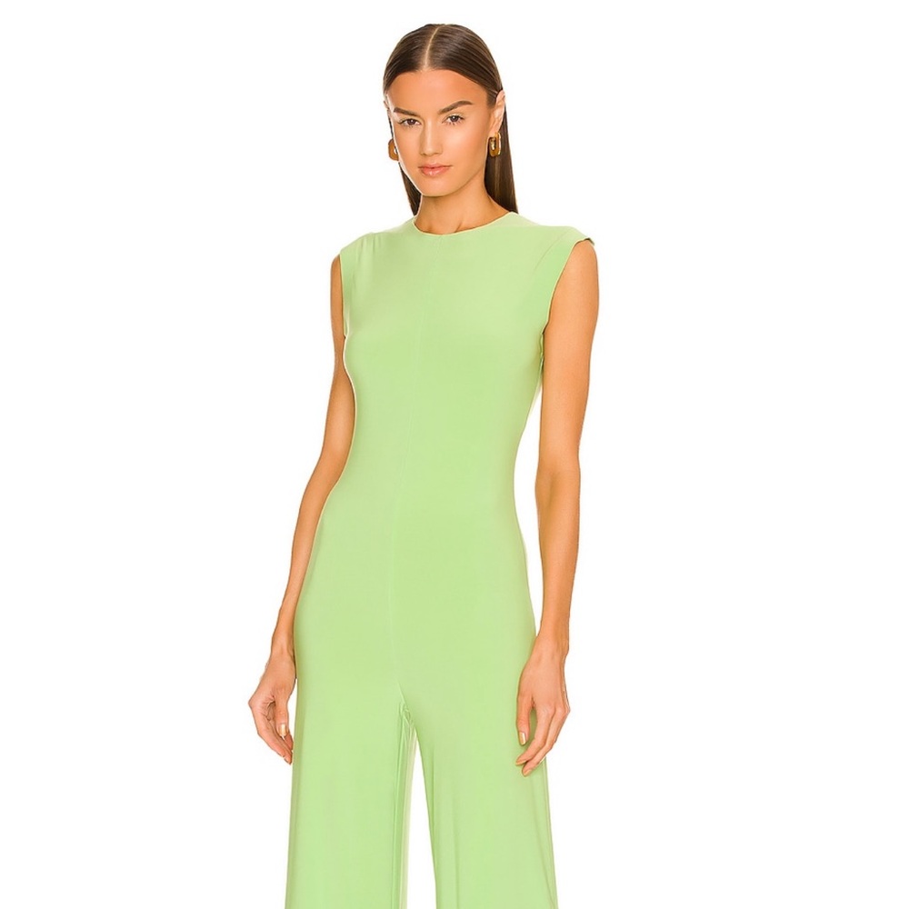 NORMA KAMALI GREEN JUMPSUIT